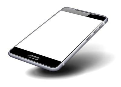 带空白屏幕的手机电池智能手机矢量图片素材-矢量智能手机插画素材-eps .